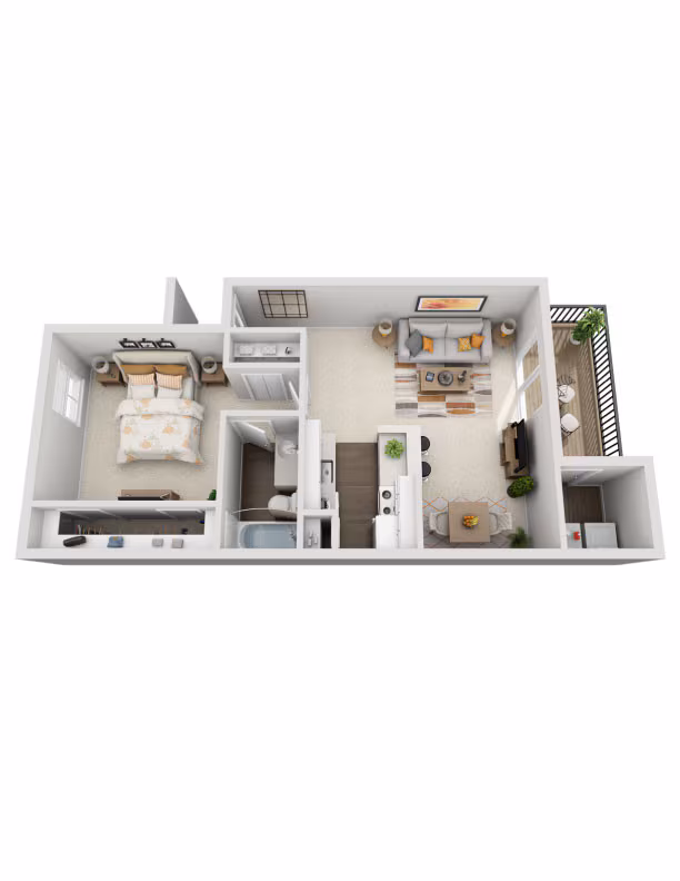 Unit 1106 floor plan